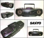 Sanyo MCD-Z11 Radio Cassette Boombox. Fixed Price $64.14.