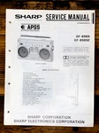 Sharp GF-8989Z Radio / Boombox Service Manual *original*. Fixed Price $24.97.