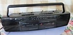 Realistic SCR-23 Stereo Dual Deck Cassette Player Recorder Radio Am/fm Tested. Fixed Price $37.99.