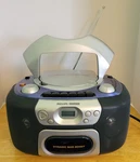Philips Magnavox AZ1110/17 Cd Player Am-fm Radio Cassette Boombox Tested. Fixed Price $54.95.