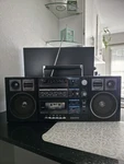 Sanyo C30 Vintage Radio Cassette Player Boombox & Deck- All-works, Great!. Fixed Price $189.99.
