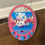 Shopkins Portable Cd Player, Karaoke System Pink Blue. Fixed Price $14.00.