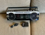 Sharp QT-70 Short Wave Am/fm Radio Cassette Player Boombox *see Video Read Is. Fixed Price $89.99.