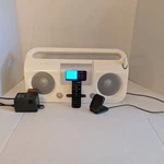 Sirius Xm Satellite Radio, Boombox F5X007, Car Receiver Remote 25' Cable Antenna. Fixed Price $138.10.