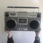 Hitachi Stereo Cassette Recorder TRK-8020H Boom Box Say Anything 80S Vtg. Fixed Price $259.99.
