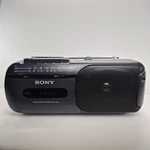 Sony CFM-10 Portable Boombox Am/fm Radio Cassette Tape Player Recorder Tested. Fixed Price $44.99.