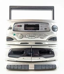 Dynamic Koss Boom Box HG856B Cd Dual (cassette Decks Faulty). Fixed Price $19.99.