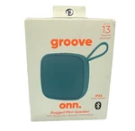 Mini Wireless Bluetooth Speaker Onn Rugged Water Resistant Rechargeable Teal. Fixed Price $19.99.
