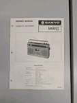 Sanyo M9922 Cassette Recorder Service Manual D-5780. Fixed Price $64.95.