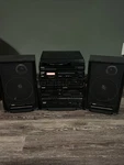 Yorx Grandeur 2121 Am/fm Stereo Cassette Record Player W S-108 Speakers Remote. Fixed Price $259.00.