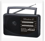 Studio Z PRT742WB Am Fm 3-BAND World Portable Radio Receiver. Fixed Price $29.00.