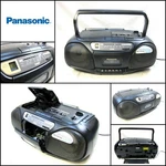 Panasonic RX-DS10 Portable Cd Stereo Radio Cassette Boombox. Fixed Price $57.02.
