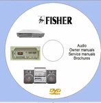 1 Service Manual Fisher Audio Video On Dvd In Pdf Format. Fixed Price $19.00.