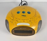 Sony ICF-CD831 Psyc Dream Machine Clock Radio Yellow Vintage Y2K Tested. Fixed Price $80.00.