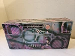 Sanyo 9835 K Vintage Boob Box Radio Custom Art. Fixed Price $100.00.