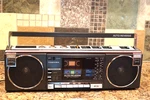 Serviced Multi Voltage Toshiba RT-SF5 Boombox Works,read And See Pictures.. Fixed Price $250.00.