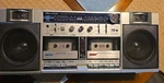 Vintage Sears SR2100 Series Am/fm/double Cassette Recorder Boombox.... Fixed Price $89.00.