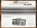 Jvc Stereo Boombox Owner / User Manual *original*. Fixed Price $24.97.