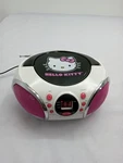 *read* Hello Kitty Cd Player Am Fm Radio Boombox KT2026MBY Pink 2014 Rare. Fixed Price $49.99.
