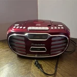 Studebaker SB2150R Bluetooth Boombox Cd Cassette Player Am/fm Recorder Red. Fixed Price $75.00.