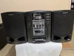 Vtg Sony CFD-Z110 Mega Bass Boombox Cd Radio Cassette Player Read Description!!!. Fixed Price $29.00.