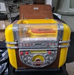 Polyconcept Usa Mini Wood Grain Cabinet Jukebox Cd Player/radio Am/fm. Fixed Price $50.00.