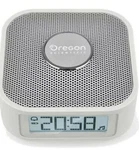 New Oregon CP100S Clock/ Bluetooth Speaker - Silver With Gen Warr. Fixed Price $61.96.