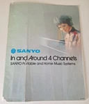 Sanyo Portable And Home Music Systems Booklet - Free Aust. Fixed Price $10.68.