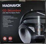 Magnavox MD6924 Cd Boombox Top Load Am/fm Stereo Black New In A/c Or Battery. Fixed Price $29.99.