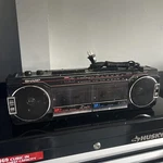 Rare Vintage Sharp Boombox WQ-276 Stereo Radio Cassette Recorder With Manual. Fixed Price $34.99.