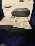 Sony CFD-S70 Cd Radio Cassette Recorder Audio System Black Boombox. Fixed Price $122.05.