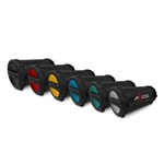 Wholesale Lot Of 8 Axess Hi-fi 3" Cylinder Bluetooth Speakers SPBT1041. Fixed Price $159.99.
