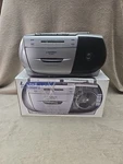Lasonic TRC-392TS Nwb Am/fm Stereo Cassette Recorder Silver Radio Music Boombox. Fixed Price $68.00.