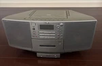 Sony ZS-D5 Radio Cassette Deck Cd Player Boombox Stereo Silver Vintage. Fixed Price $497.28.