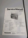 Panasonic RX-5300 Fm/am Stereo Radio For Service Manual D-5292. Fixed Price $54.95.