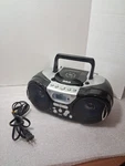 Rca RCD-147B Portable Boombox Player Am/fm Radio Cassette Recorder For Repair. Fixed Price $19.20.