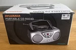 Sylvania Portable Player Stereo With Am/fm Radio Boombox SRCD243PL Never Used. Fixed Price $59.99.