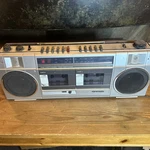 Vintage Sanyo M-W1 Radio Cassette Ghetto Blaster Boombox Works Only. Fixed Price $32.53.