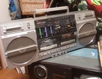 Sharp GF-757 Boombox Dual Cassette Working Japan Collector. Fixed Price $480.99.