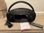Aiwa Portable Radio Cd/dvd Player With Bluetooth Media Boombox AI7001. Fixed Price $105.00.