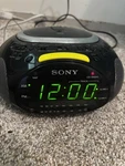 Black Sony Psyc ICF-CD832 R/rw Play /am Fm Stereo Clock Radio Tested. Fixed Price $40.00.