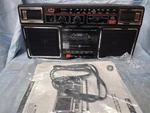 1989 Ge Boombox Model 3-5452B Cassette Amfm Radio Stereo Tested Very Clean Read. Fixed Price $69.95.