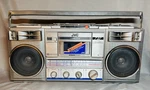 Vintage Jvc RC-770JW Boombox Portable Radio Cassette Player Untested Parts. Fixed Price $160.00.