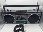 Vintge Aiwa CS-200U Boombox 4 Band Radio Cassette Recorder Tested Works. Fixed Price $129.99.
