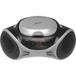 Supersonic Portable Am/fm Radio Cd Player Boombox With Bluetooth (silver). Fixed Price $59.99.