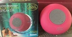 Aqua Sound Water Resistant Bluetooth Speaker Dark Pink. Fixed Price $9.98.