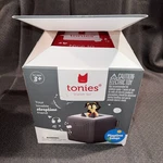 Grey Tonies Box Audio Music Player Starter Set With Playtime Puppy New Open. Fixed Price $54.99.