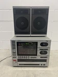 Vintage Jc Penney 683-1975 Am/fm Stereo W/dual Cassette Player & Record. Fixed Price $299.99.