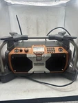 Ridgid R8408 Jobsite Radio 120V Boombox Clock Charger Am/fm Ipod Tested Works H4. Fixed Price $114.07.