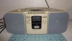 Sony Cd Radio Cassette-corder Amfm Player CFD-20 Only Works Man Cave Vtg. Fixed Price $39.89.